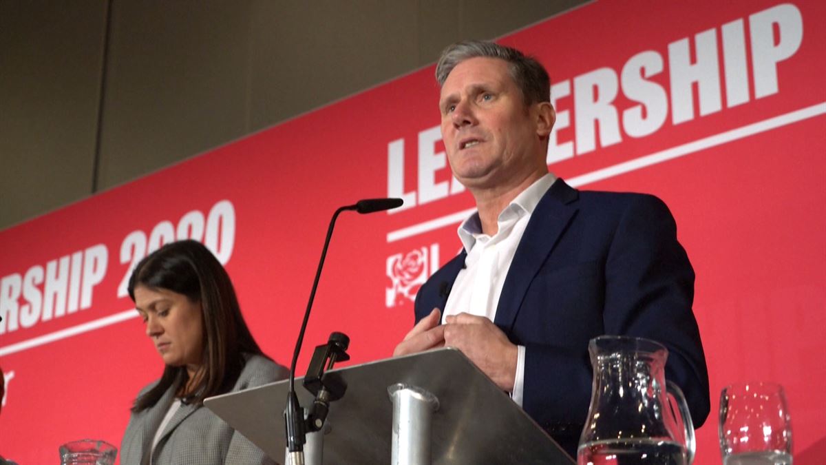Keir Starmer, el laborista que puede arrasar en Reino Unido. Foto: EFE