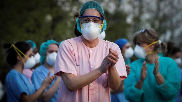 Trabajadoras de Osakidetza. Foto: Efe