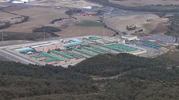 La cárcel de Zaballa, en una vista aérea. 