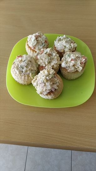 Pincho de ensaladilla rusa