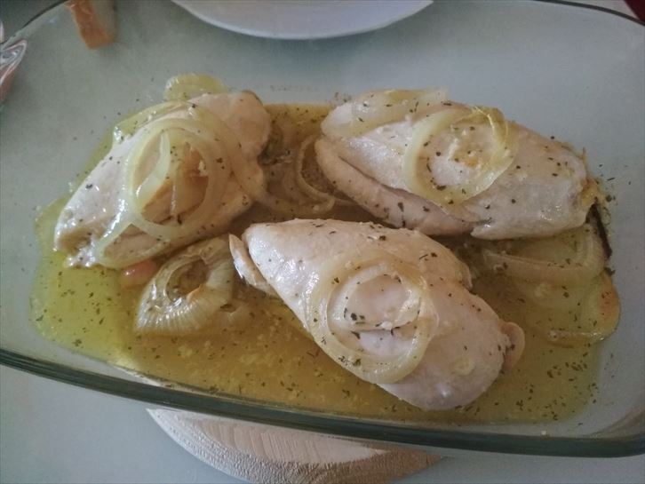 Pechuga de pollo al horno