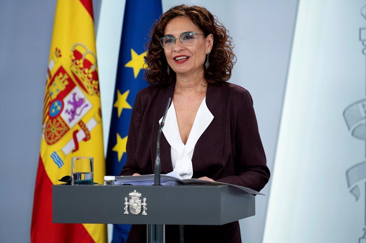 María Jesus Montero, portavoz del Gobierno de España 