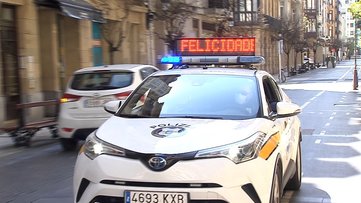 La Policía Municipal de Donostia