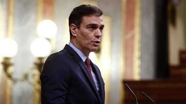 Pedro Sanchez, Espainiako Gobernuko presidentea. 