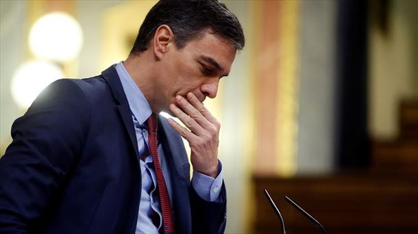 Pedro Sanchez Kongresuan.