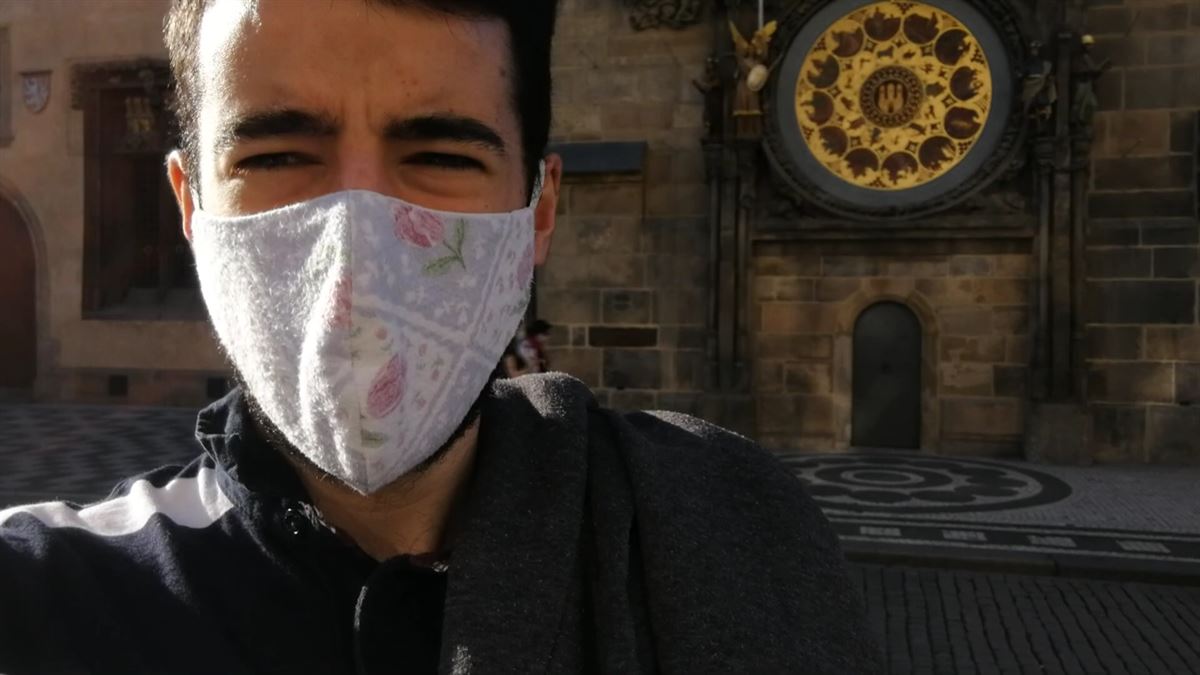 Para salir por las calles de Praga es obligatorio el uso de mascarillas