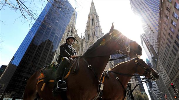 Polizia New Yorken. Argazkia: EFE