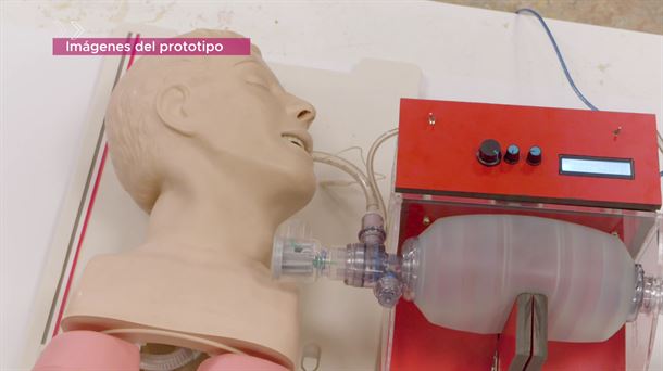 Descubre el respirador artificial creado en un tiempo récord