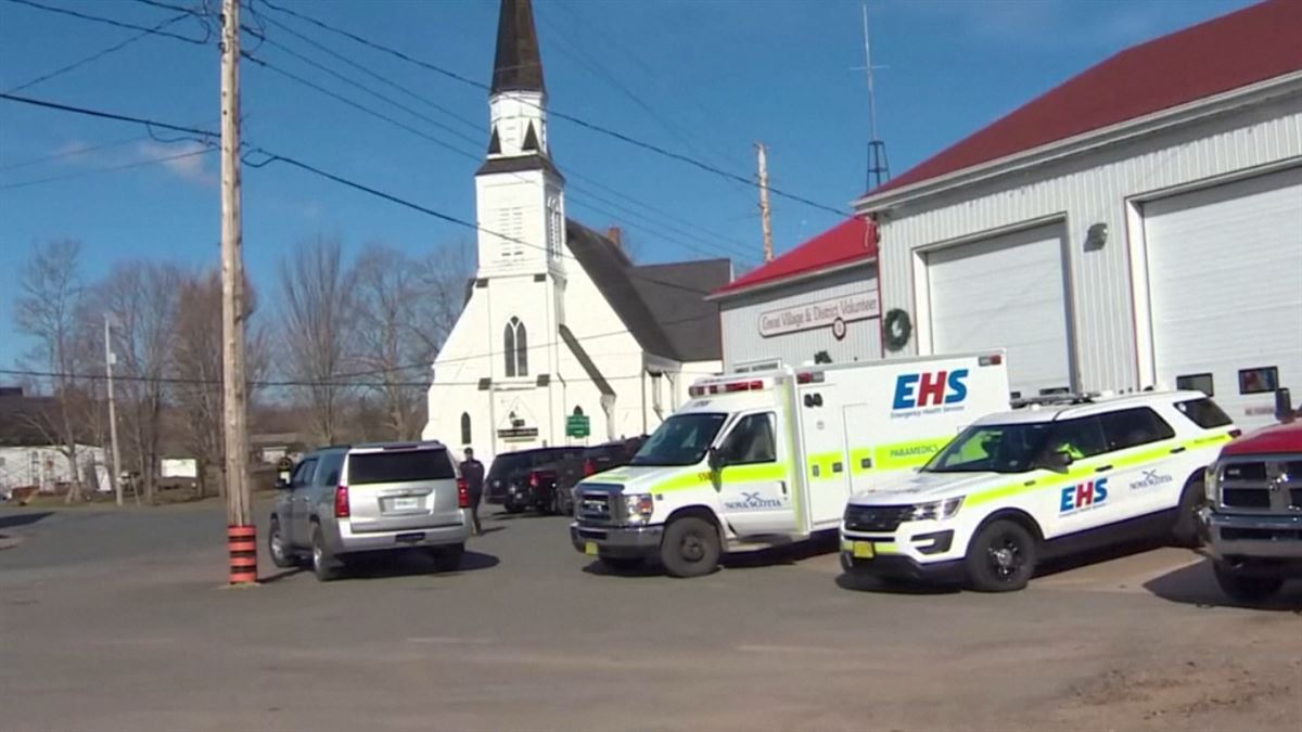 Al menos 17 personas han muerto en un tiroteo en Portapique, Nueva Escocia (este de Canadá). 