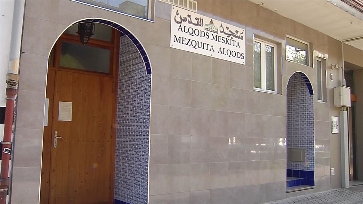 Una mezquita. Imagen obtenida de un vídeo de ETB