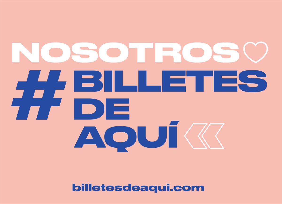 Imagen de la iniciativa #BilletesDeAquí