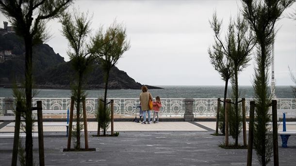 San Sebastián durante el estado de alarma.