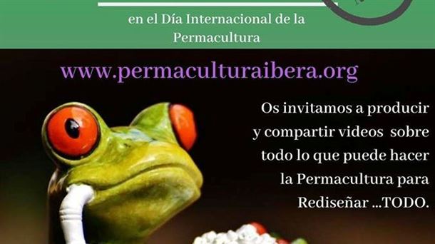 Cartel anunciador del I Festival audiovisual de la permacultura