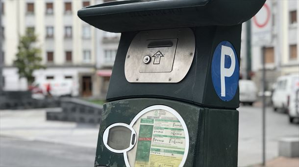 Parquímetro en Vitoria-Gasteiz