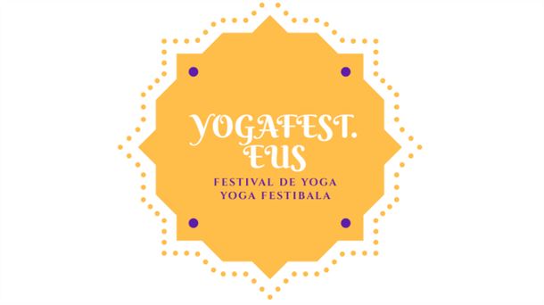 Cartel anunciador del Yogafest.eus virtual de 2020