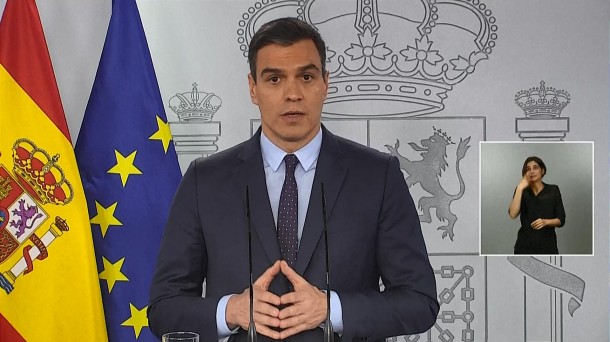 Pedro Sánchez, presidente del Gobierno español