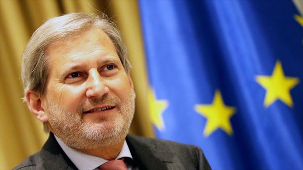 El comisario europeo de Presupuestos, Johannes Hahn