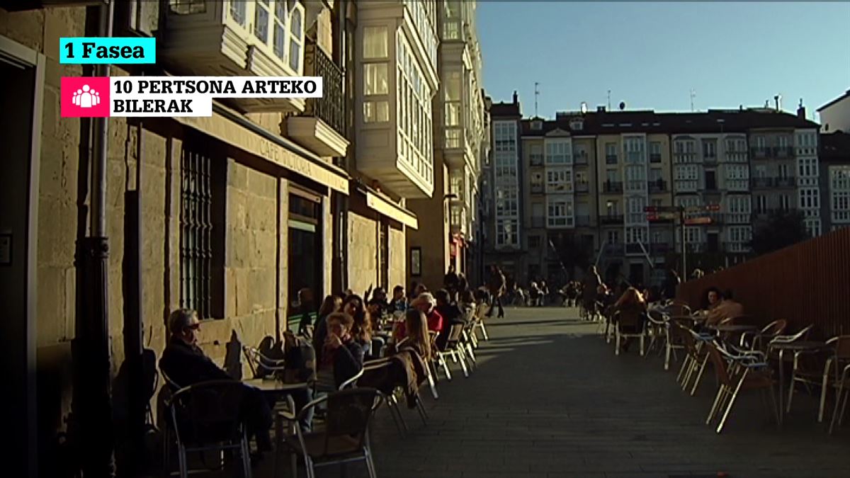 Familiako kideekin edo lagunekin elkartzeko aukera izango dugu; hori bai, gehienez 10 lagun.