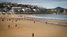 La playa de La Concha permanecerá cerrada durante la marea alta