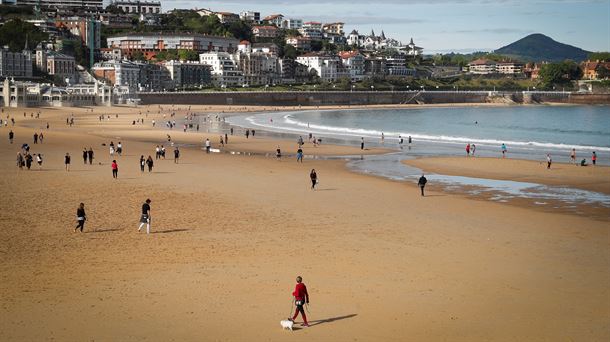 No habrá toldos en las playas de San Sebastián.