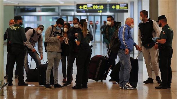 Aeropuerto de Barcelona. Foto: Efe