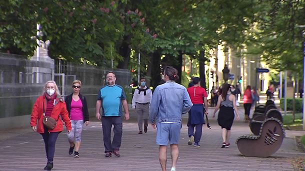 Gente en la calle. Foto: EiTB