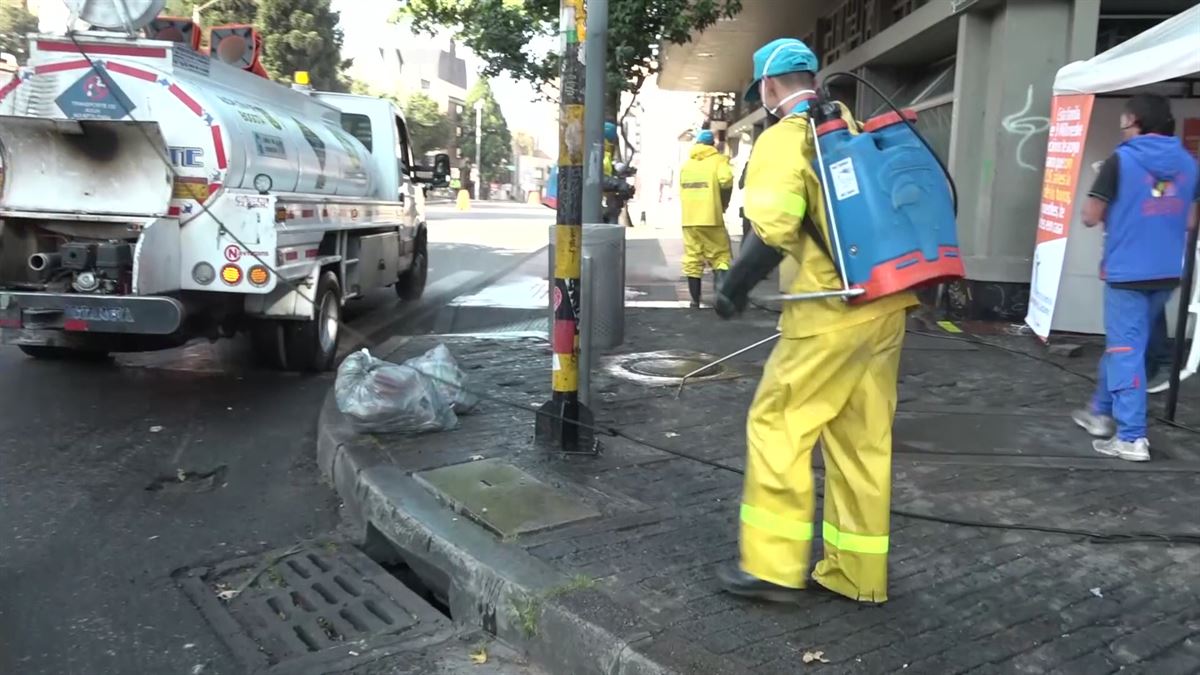 Medidas excepcionales en varios barrios de Bogotá (Colombia)