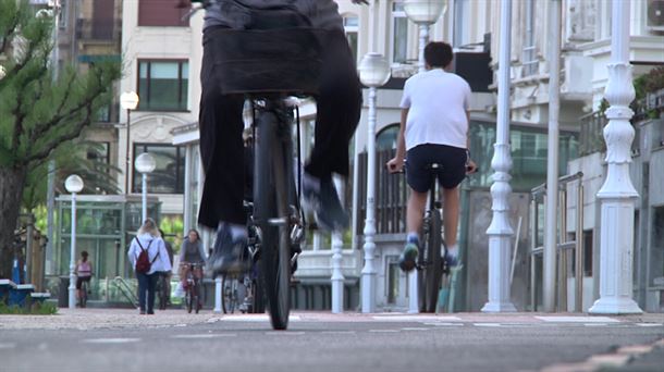 Solo se podrá andar en bicicleta individualmente.