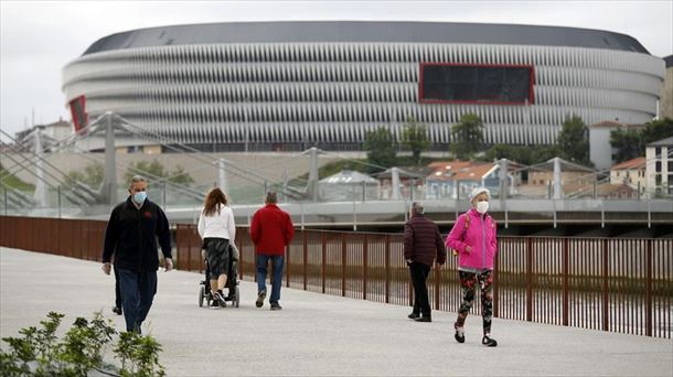 Bilbao, en la décima semana de confinamiento. 