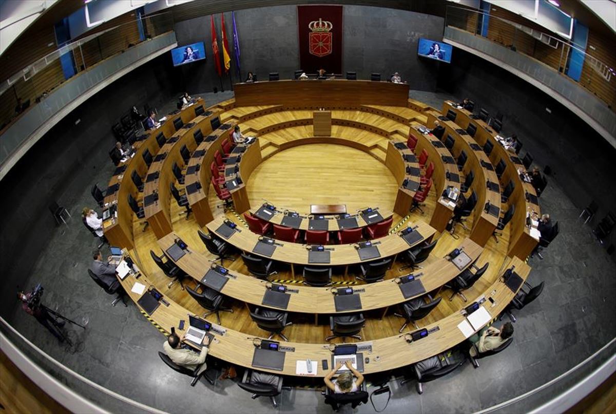 Nafarroako Parlamentua. 