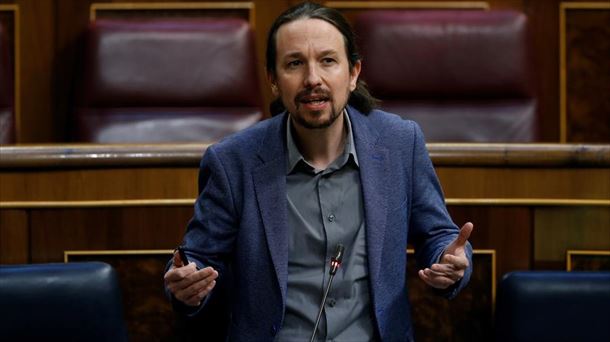 El vicepresidente del Gobierno de España, Pablo Iglesias