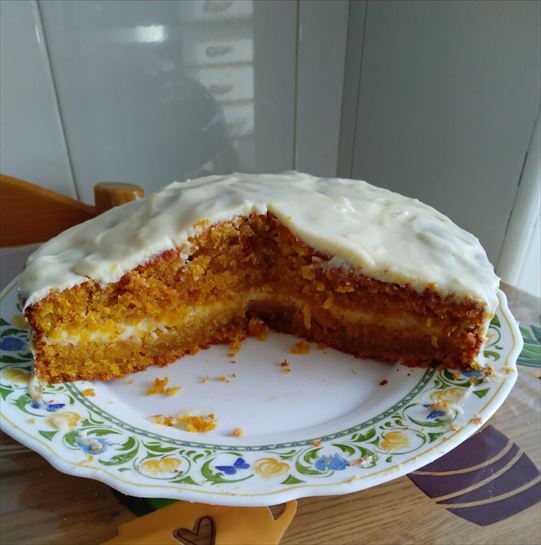 Tarta de zanahoria