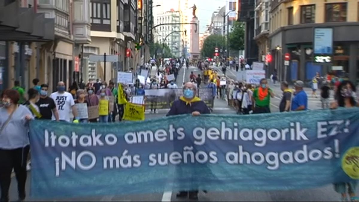 Manifestación en Bilbao / EiTB