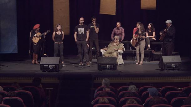 Imagen de la gira de improvisadores internacionales celebrado en Donostia en 2018