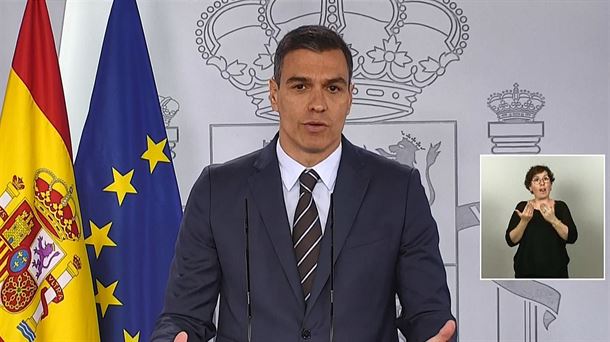 El presidente del Gobierno de España, Pedro Sánchez