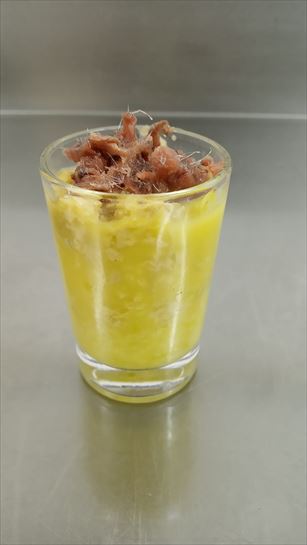 Chupito de gilda desestructurada