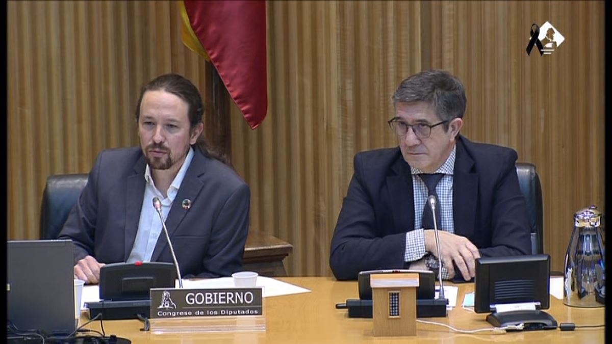Pablo Iglesias comparece ante Comisión