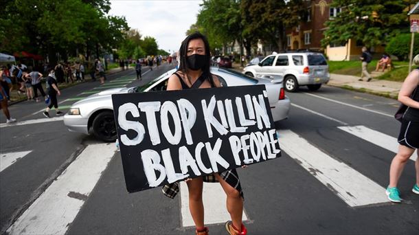 Protestas en Mineápolis por la muerte de George Floyd