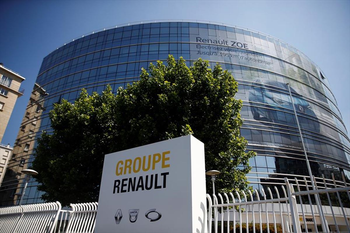Renaulten egoitza Bolougne Billancourten, Paristik gertu. Argazkia: EFE