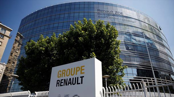 Renaulten egoitza Bolougne Billancourten, Paristik gertu. Argazkia: EFE