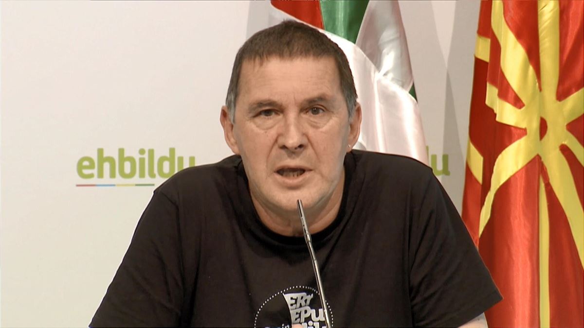 Arnaldo Otegi, coordinador general de EH Bildu