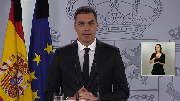 Pedro Sánchez, presidente del gobierno español