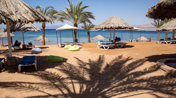 Imagen de una playa de Jordania. EFE