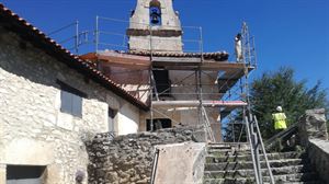 El concejo de Gauna rehabilita el tejado de la ermita de San Vítor
