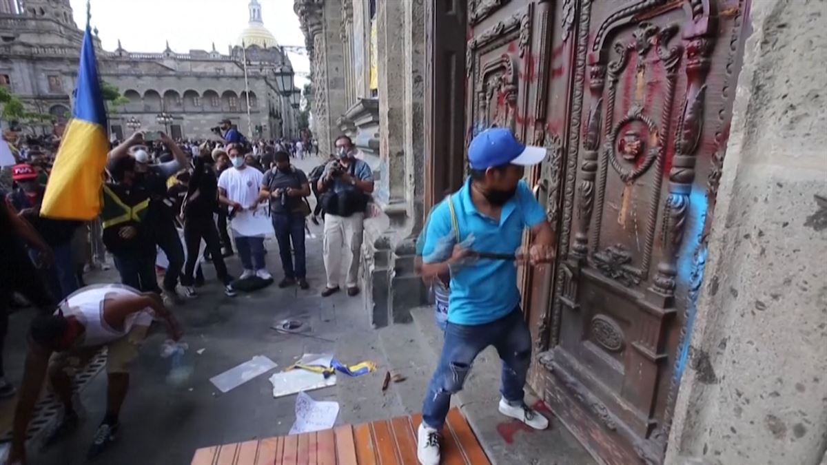 Protestas en México / EiTB