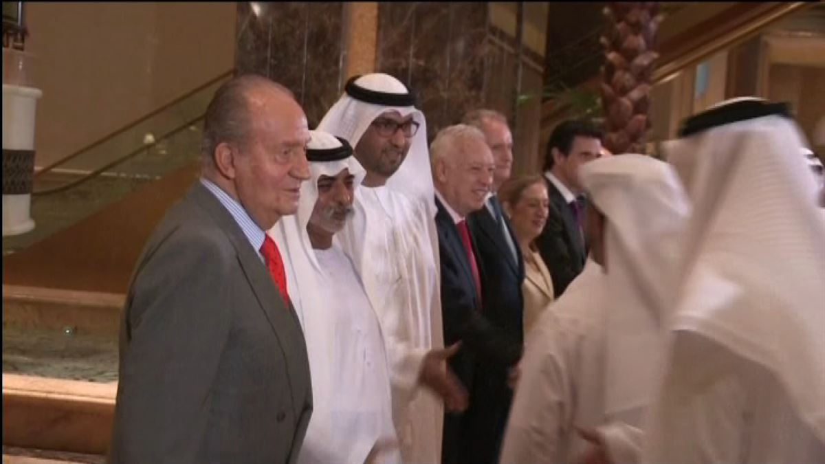 El rey emérito Juan Carlos I. Imagen obtenida de un vídeo de EiTB.