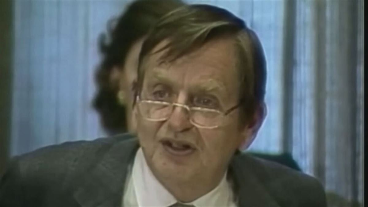 El ex primer ministro sueco Olof Palme fue asesinado en 1986. Foto: Reuters