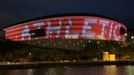 Bilbao y San Mamés se iluminan para celebrar el regreso de LaLiga