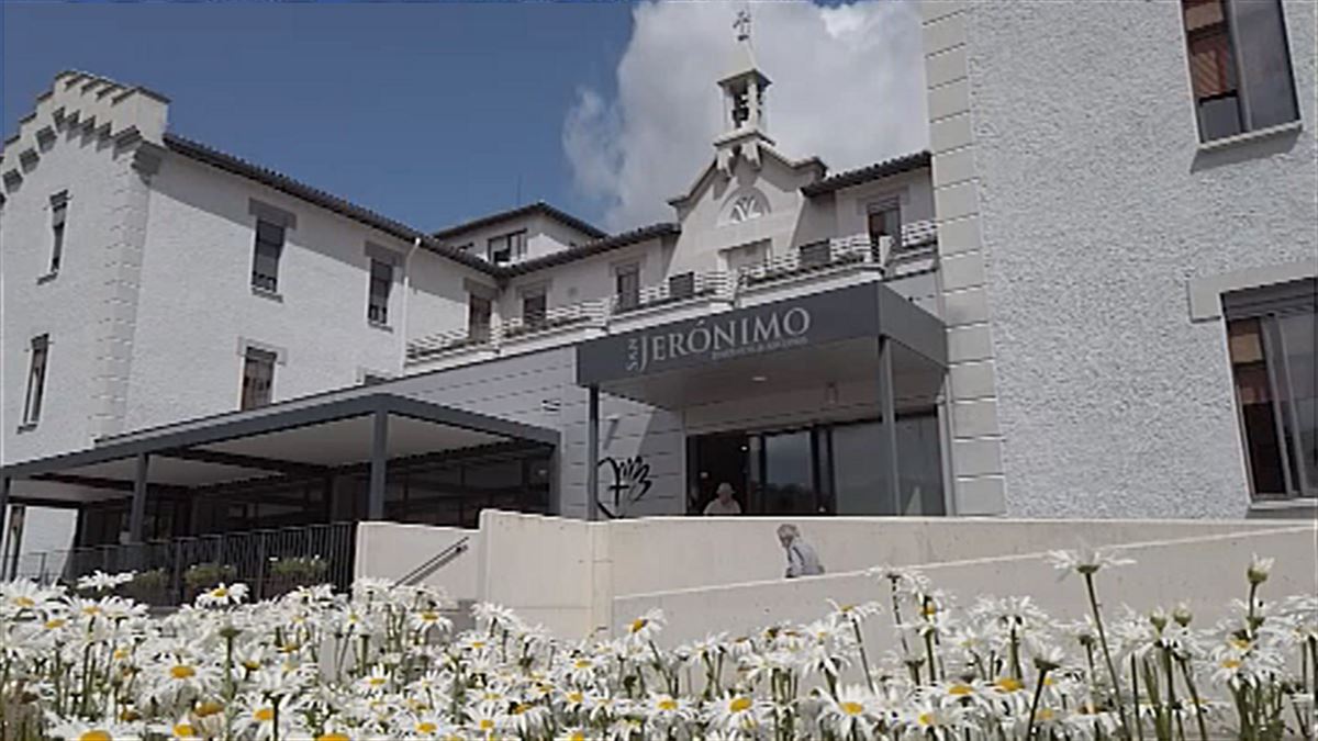 Residencia San Jerónimo de Estella (Navarra). Imagen obtenida de un vídeo de EiTB Media.