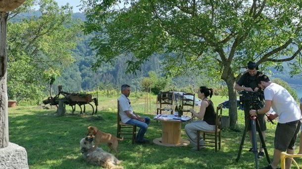 Ainhoa Bilbao en el casarío Urkizahar de Luisja Oregi 